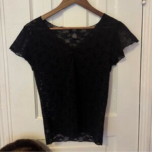 vintage mossimo lace top